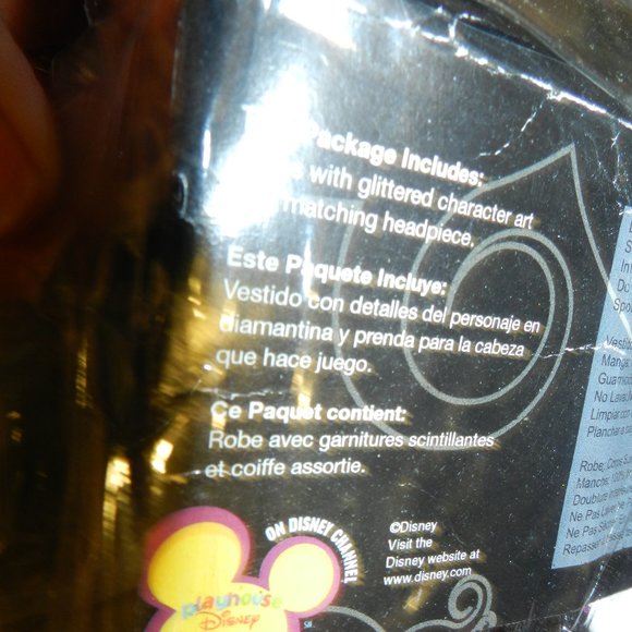 Minnie Mouse Girl’s Costume Pink/white Med 7-8 By Disguise & Disney NWT! - Picture 10 of 12